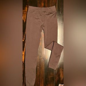 Fleece lined leggings.